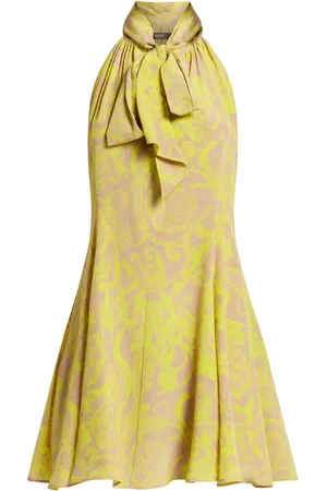 VERSACE Barocco silk minidress