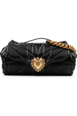 Dolce & Gabbana 2000-2024 Quilted Nylon Devotion satchel