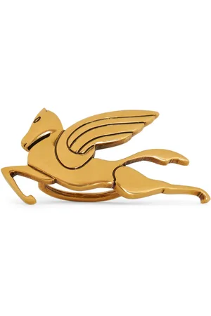 Etro Pegaso-motif scarf pin