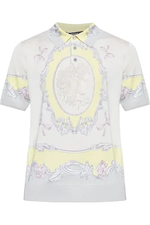 VERSACE Medusa-motif polo shirt