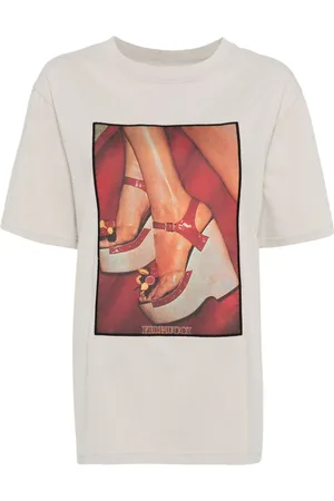 Fiorucci Organic cotton T-shirt with graphic print