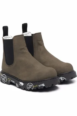 Premiata Contrast-sole ankle boots