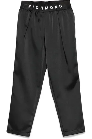 John Richmond Logo-print trousers