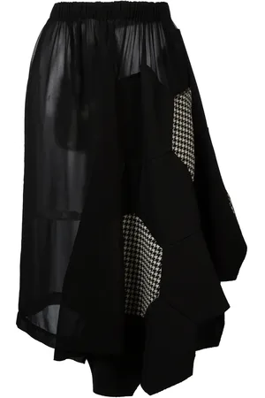 Comme des Garçons Beehive patchwork skirt