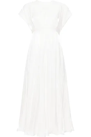 Baruni Aimee satin midi dress