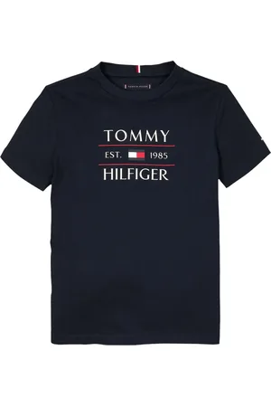 Tommy Hilfiger Logo-print crew-neck T-shirt