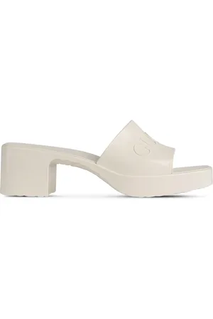 Gucci Logo embossed mules
