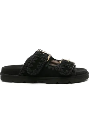 Mou Bio suede sandals