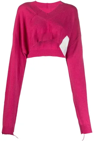 RAMAEL Cropped knitted jumper