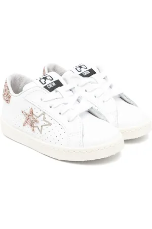 2 stars Star-patch sneakers