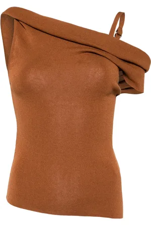 MONSE Off-shoulder knitted top