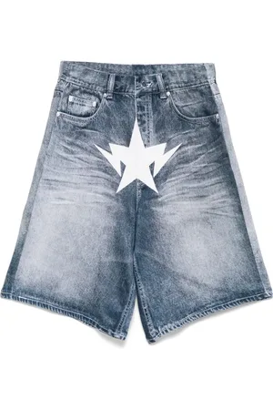 A Bathing Ape Logo-print shorts