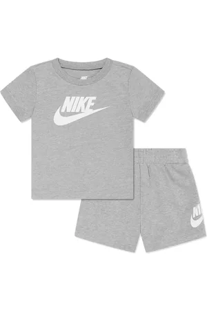 Nike Swoosh logo-print tracksuit set