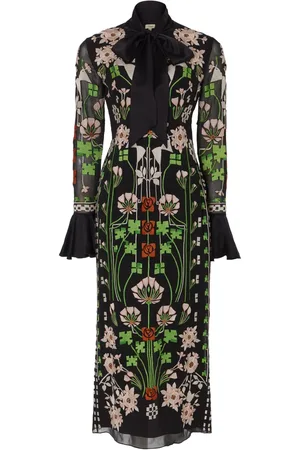 TEMPERLEY LONDON Casa Tie midi dress