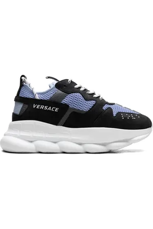 VERSACE Chain Reaction 2 " /Light Blue" sneakers