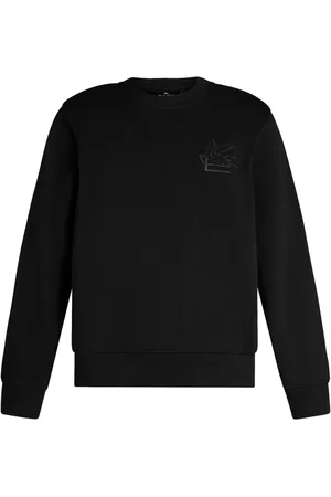 Etro Pegaso-appliqué crew-neck sweatshirt