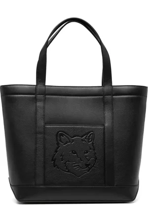 Maison Kitsuné Medium fox head tote bag