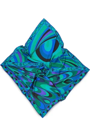 Puccini Geometric-print scarf