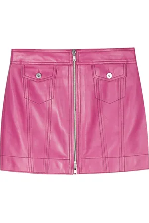 Stand Studio Kaelyn leather skirt