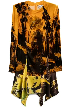 MONSE Graphic-print dress