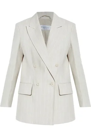 Max Mara Gerla pinstripe double-breasted blazer