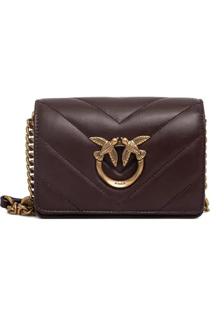 Pinko Mini Love Click quilted cross body bag
