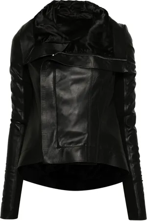 Rick Owens Naska leather biker jacket