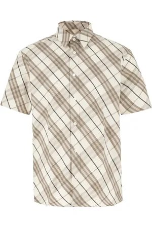 Burberry Checked short-sleeve shirt