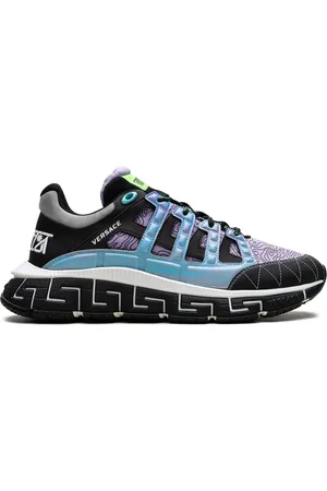 VERSACE Trigreca "Milan - Blue/Jacaranda/Light Grey" sneakers