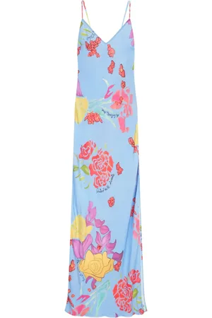 Donde Esteban Cielo slip dress