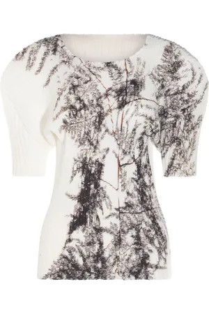 Issey Miyake Pressed Flora Pleats top