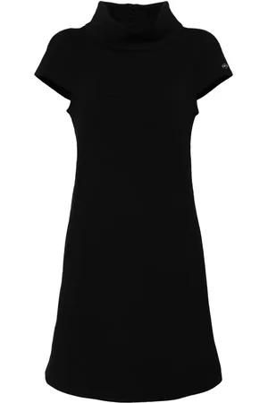 CHANEL 2000 CC mock-neck minidress