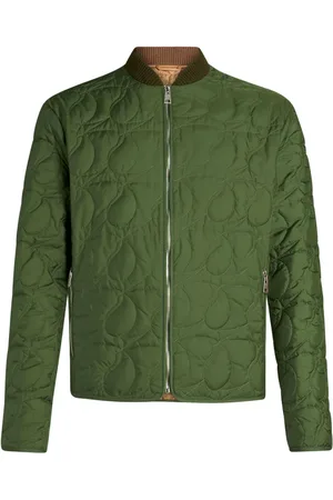 Etro Paisley-quilt bomber jacket