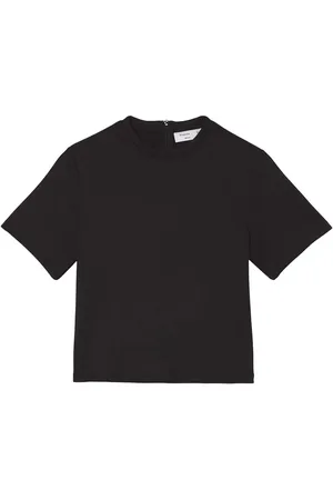 Proenza Schouler Scuba cropped jersey T-shirt
