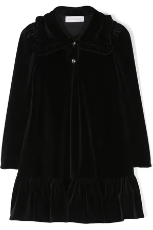 MONNALISA Long-sleeve velvet dress