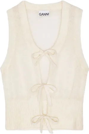 Ganni Tied vest