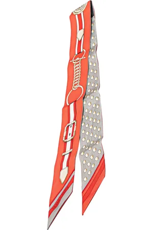 Hermès 2000-2020 Grand Tralala Silk Twilly Scarf scarves