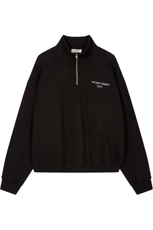 Studio Tomboy Zip-collar sweatshirt