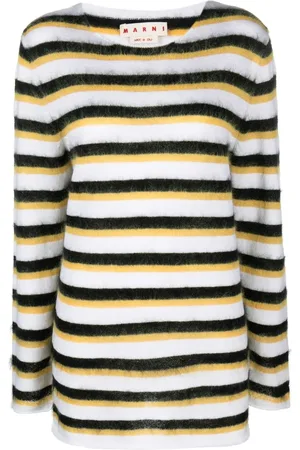 Marni Brushed striped jumper