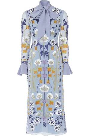 TEMPERLEY LONDON Casa Tie midi dress