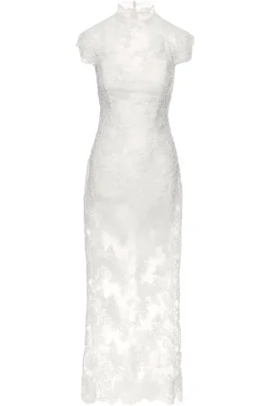 Ana Radu Lace high-neck dress
