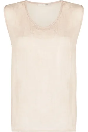 Maurizio Mykonos Sleeveless vest top