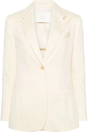 TELA Abelia single-breasted blazer