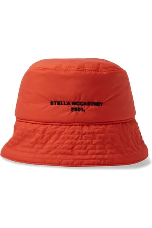 Stella McCartney Logo-embroidered bucket hat
