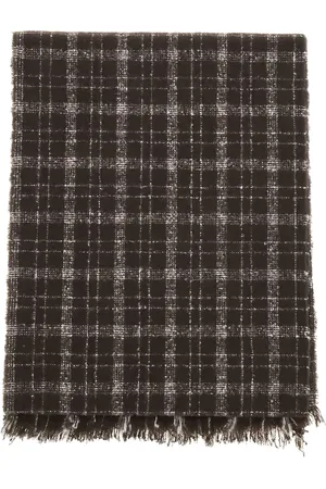 DESTIN Check-print scarf
