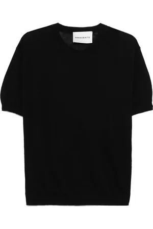 AMARANTO Fine-knit top