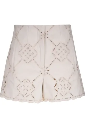 VERONICA BEARD Jazmin broderie-anglaise shorts