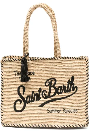 MC2 SAINT BARTH Vanity Raffia tote bag