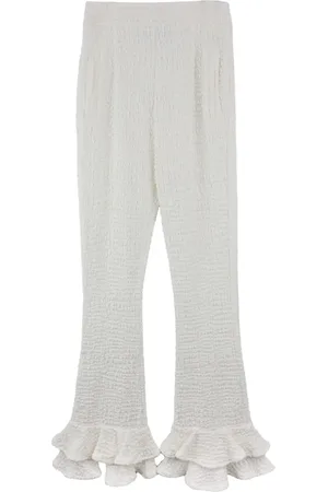 AMBUSH Ruffle-hem trousers