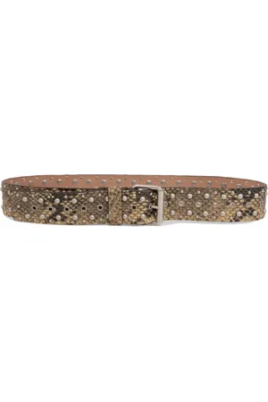 DRIES VAN NOTEN Stud-mbellished belt